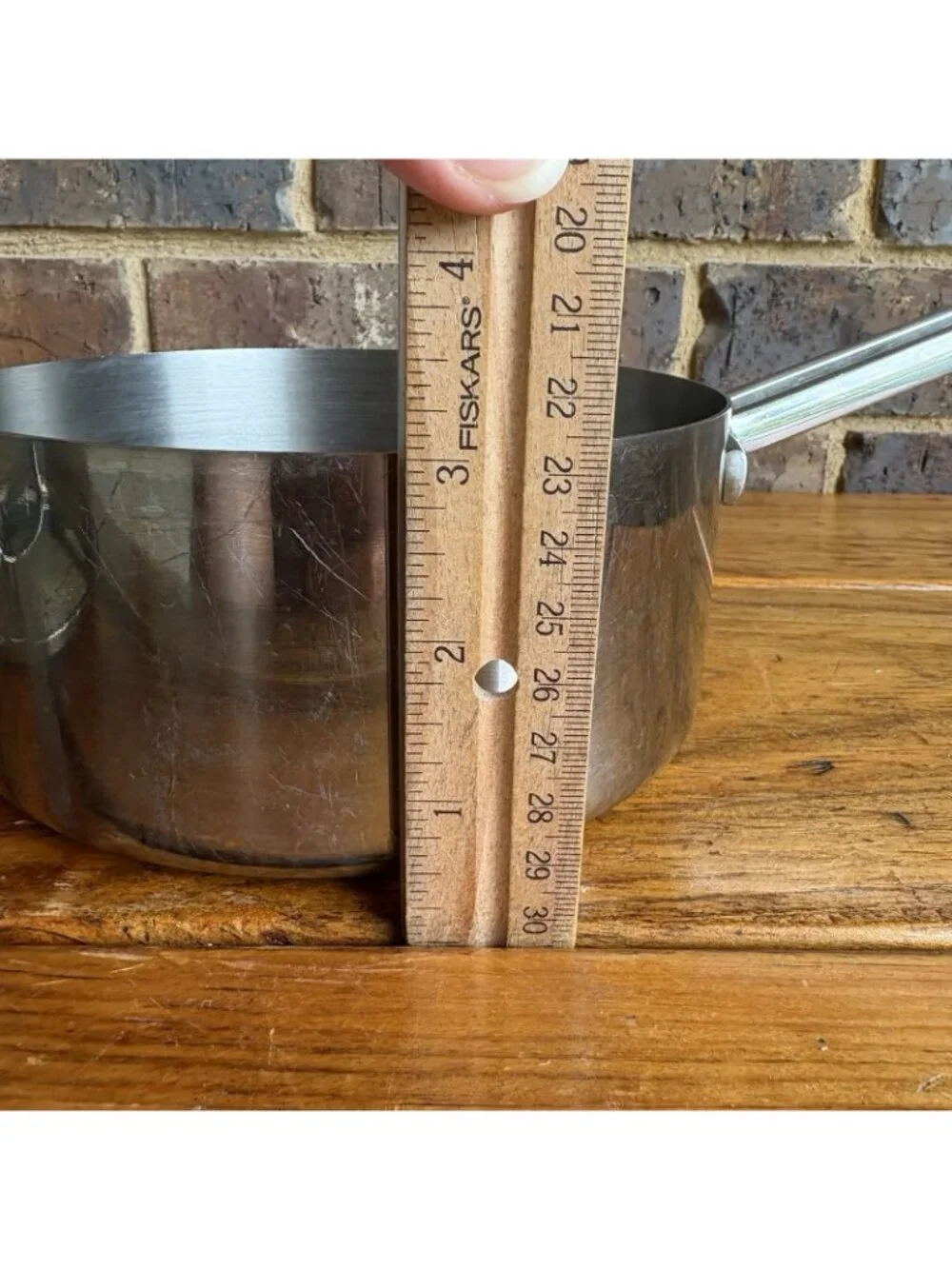 1801 Revere Ware PRO-LINE Stainless 1.5Qt Copper Core Saucepan Pot w/Lid 6725